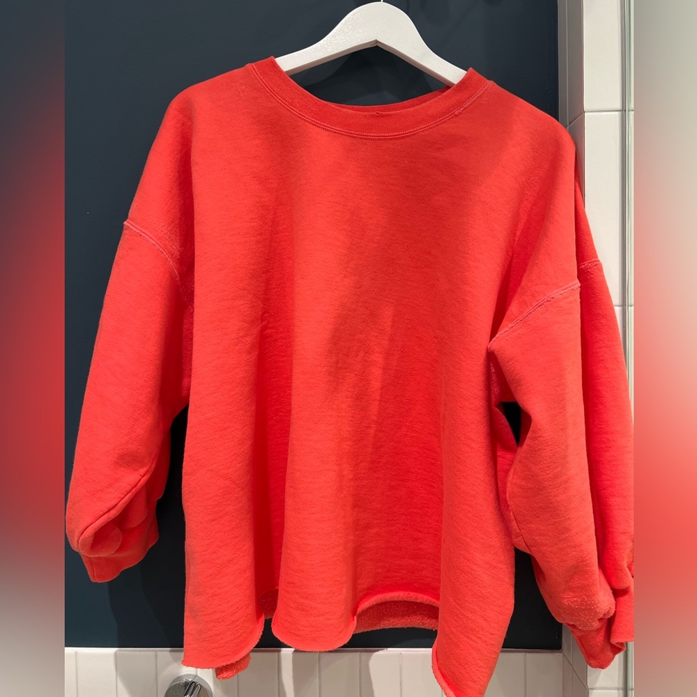 Rachel Comey Fond Sweatshirt Guava M L in season new with tag
